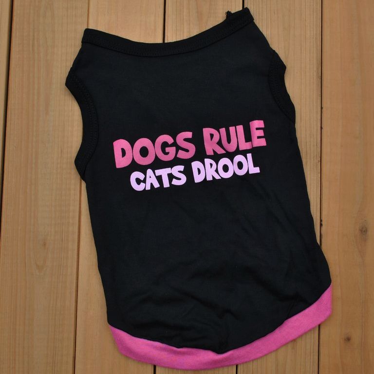 17 Style Pet Cat Costume  T-shirt Summer Vest