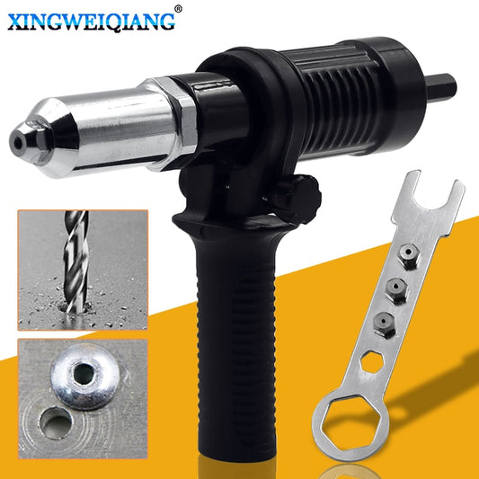 Electric Rivet Nut Gun Riveting Tool Cordless Riveting Drill