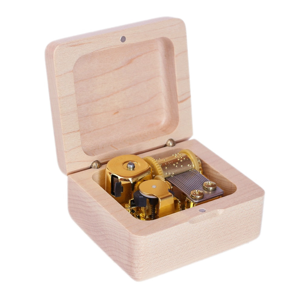 Handmade Wooden Happy Birthday  Music Box