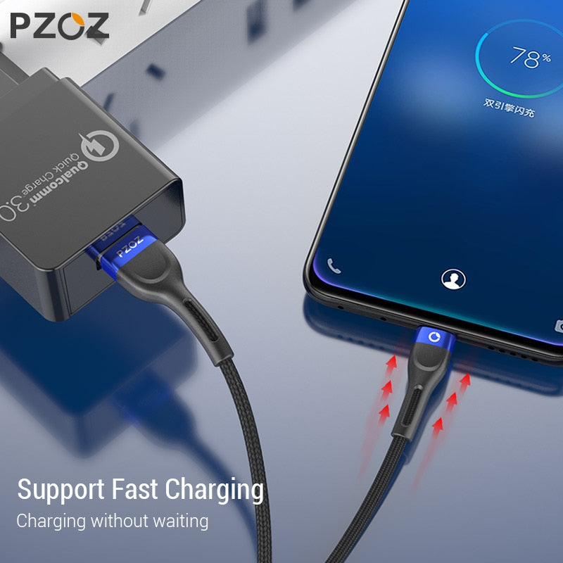 Micro USB Cable Fast Charging 3A Microusb Cord