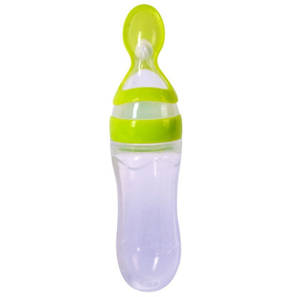 Baby Spoon Bottle Feeder Dropper Silicone Spoons for Feeding