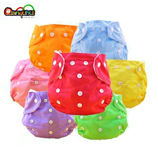 5 Pieces Lot Baby Diapers Reusable Nappy Cloth