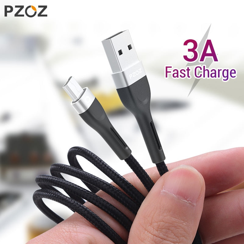 Micro USB Cable Fast Charging 3A Microusb Cord