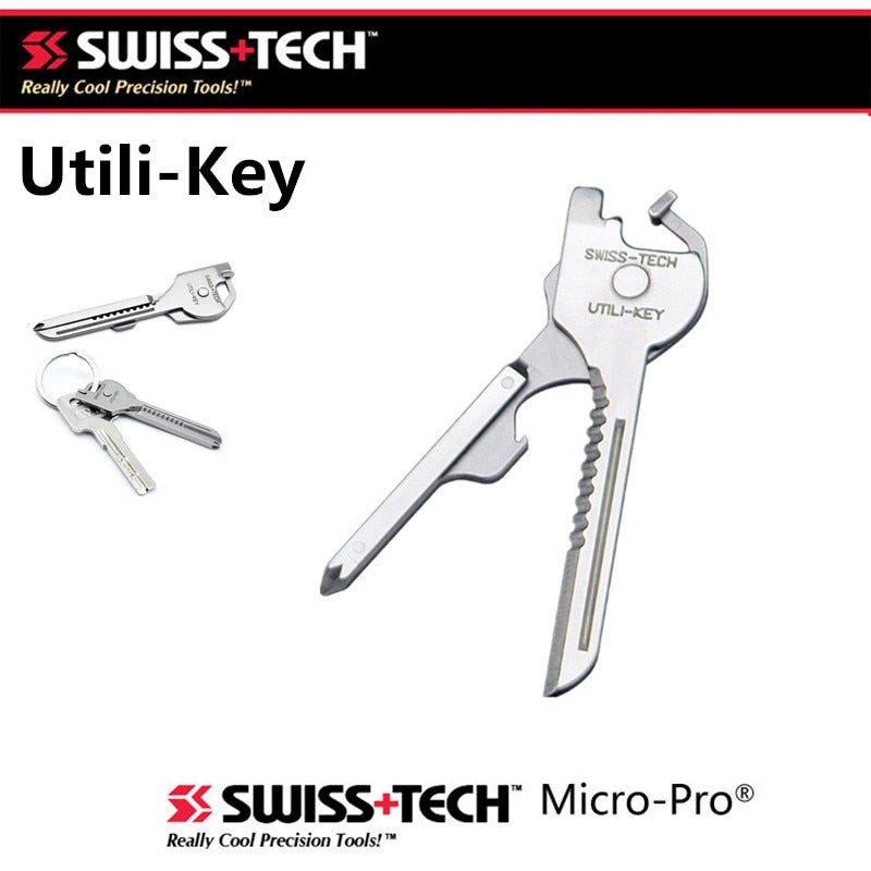 EDC Multi Tool 6 in 1 Stainless Steel Utili-Key Key Ring