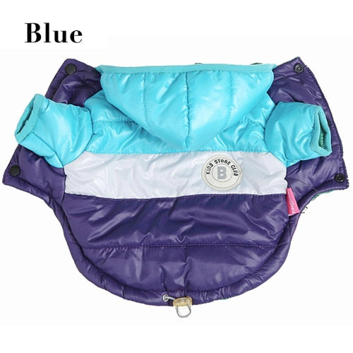 New Winter Pet Dog Clothes Warm Down Jacket Waterproof Coat Hoodies