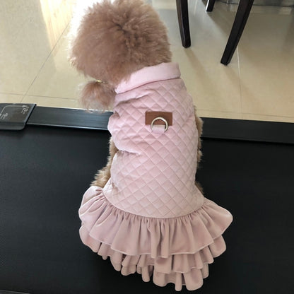 Warm Pet Dog Dress Vest Jacket Coat Costume