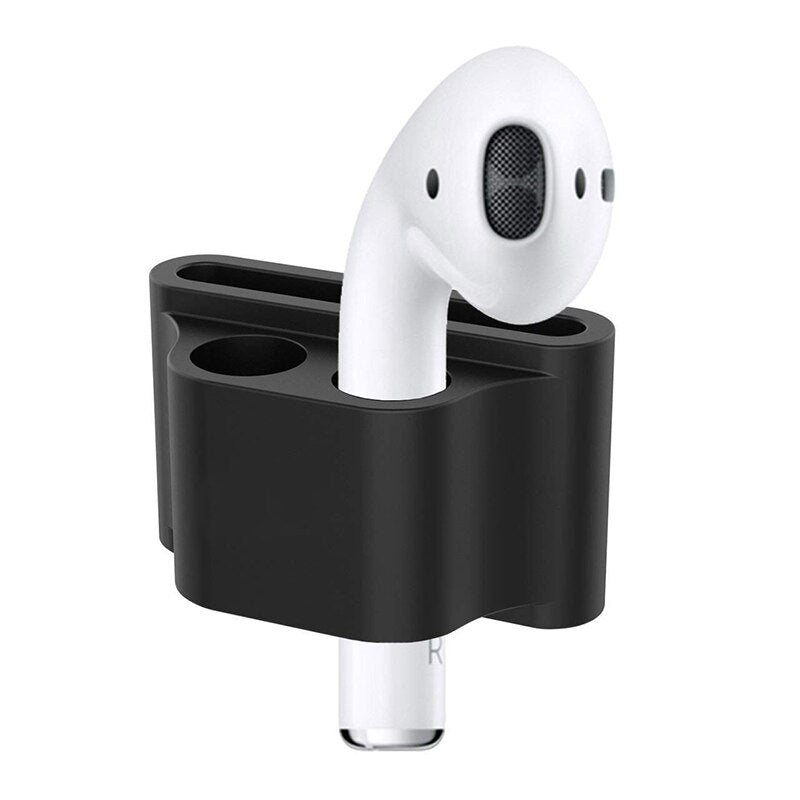 Silicone Holder Clip Earphone Stand Case