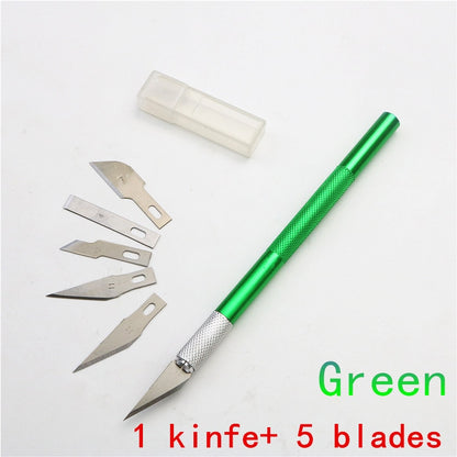 Carving knife or 5PC Blades Wood Carving Tools Fruit Craft Sculpture Engraving