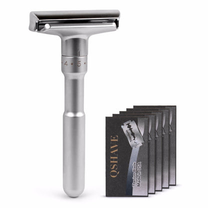 Adjustable Safety Razor Double Edge Classic Men's Shaving