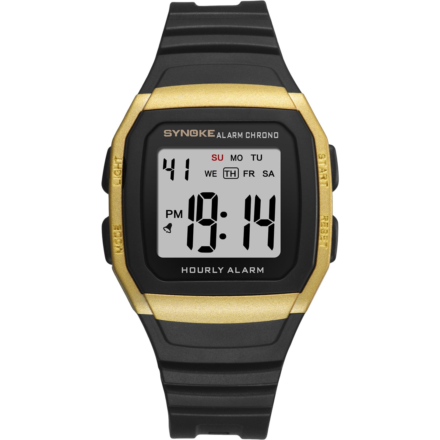 Sport Watch With Black Band Electronic Watches