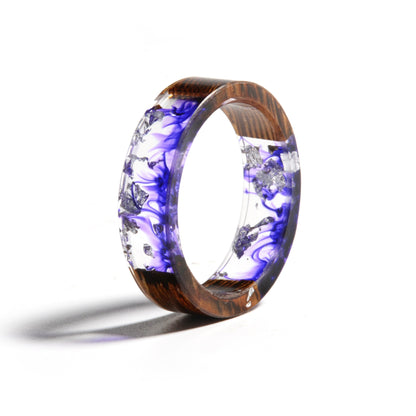 Wood Resin Ring Transparent Epoxy Resin Ring