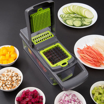 8In1 Multifunctional Vegetable Cutter Potato Slicer