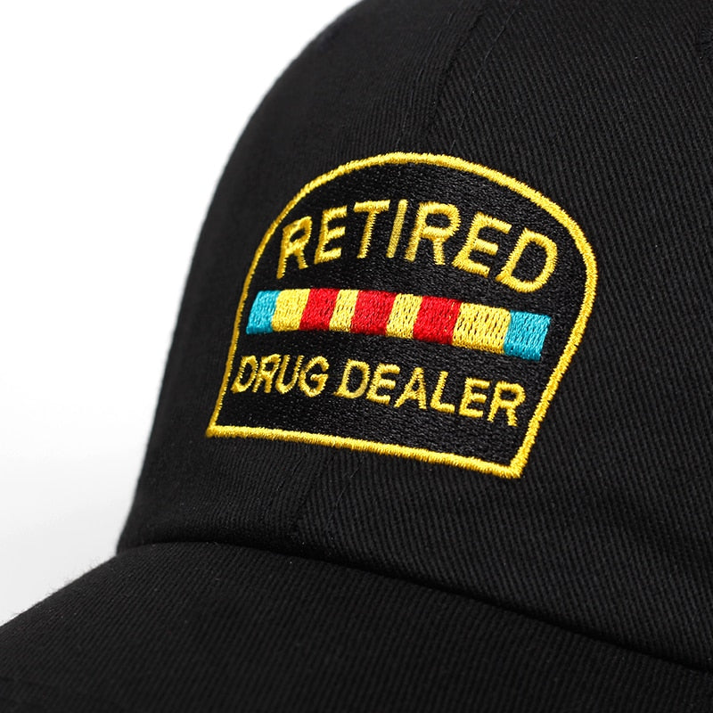 Retired Drug Dealer Hat Cotton Baseball Cap