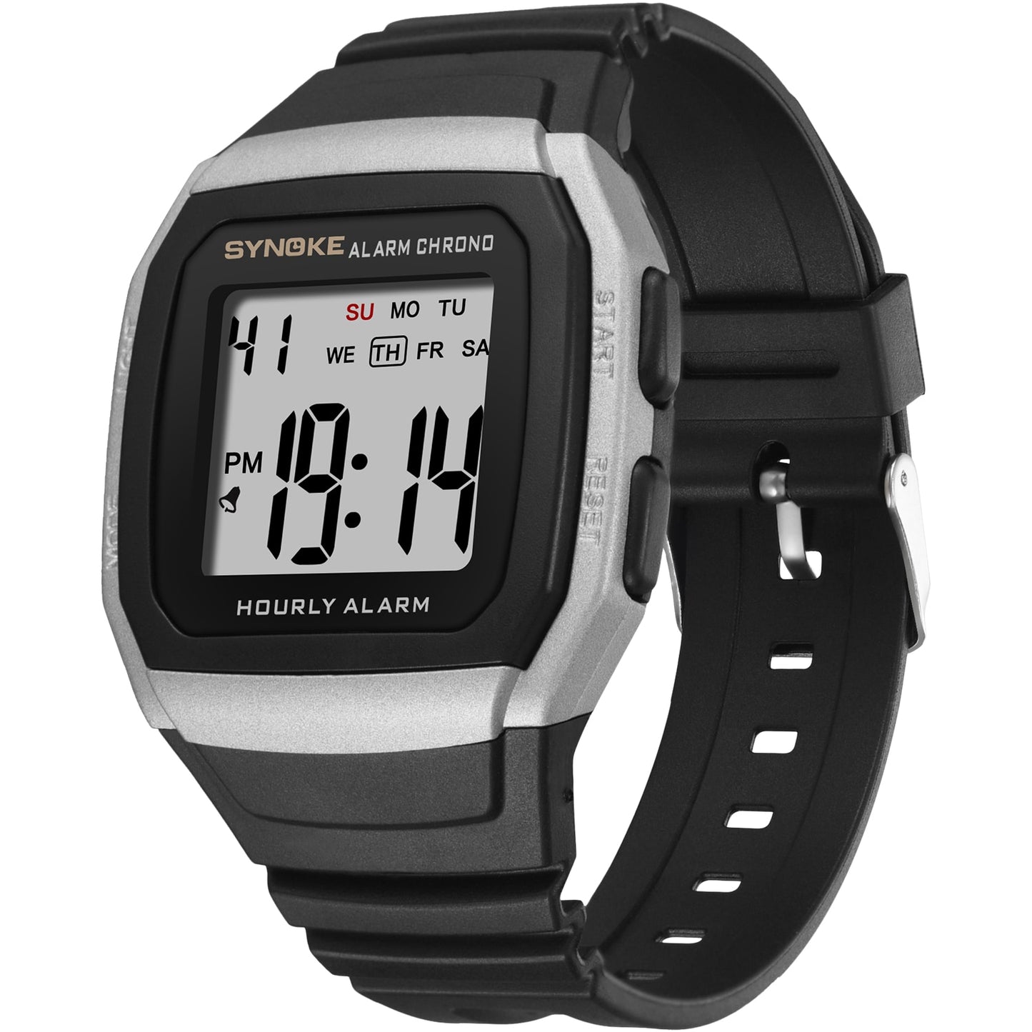Sport Watch With Black Band Electronic Watches