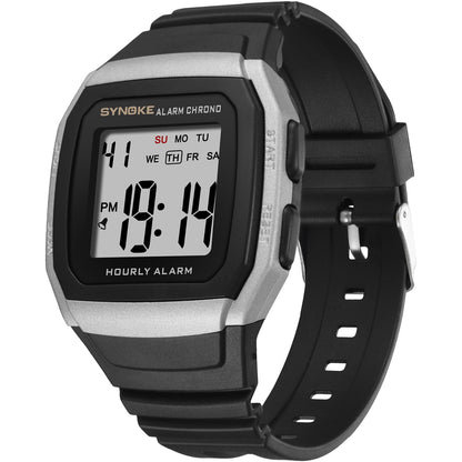 Sport Watch With Black Band Electronic Watches