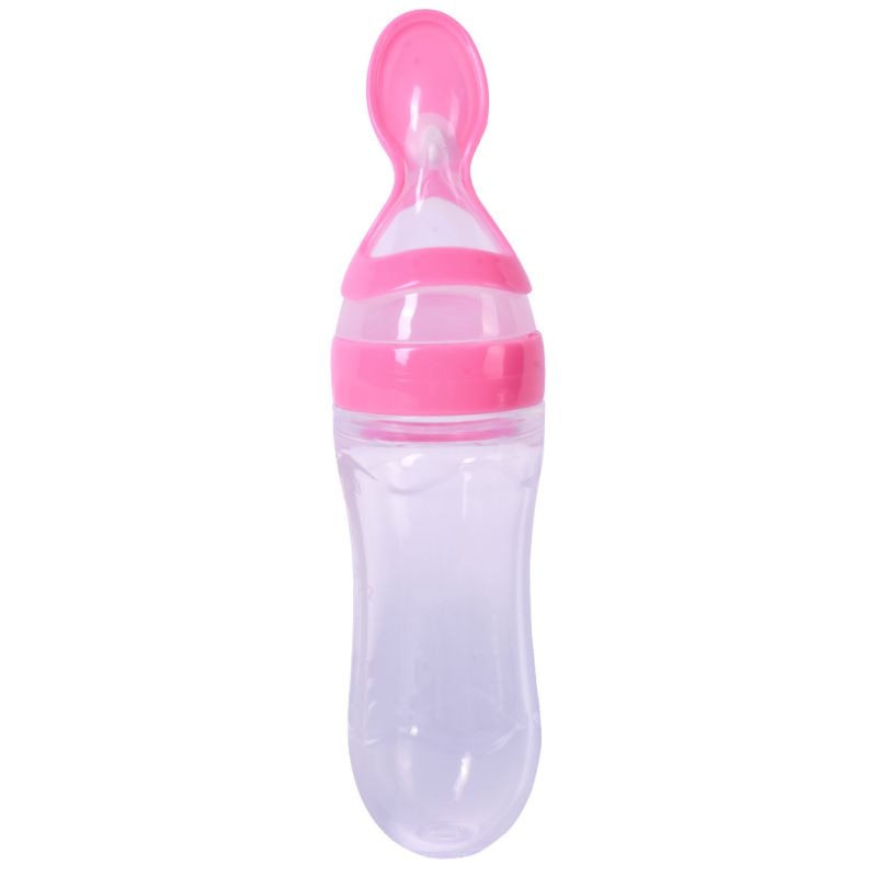 Baby Spoon Bottle Feeder Dropper Silicone Spoons for Feeding