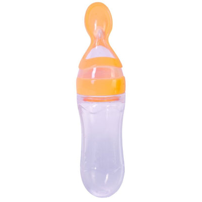 Baby Spoon Bottle Feeder Dropper Silicone Spoons for Feeding