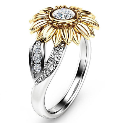 New CZ Stone Fashion Jewelry Crystal Wedding Rings