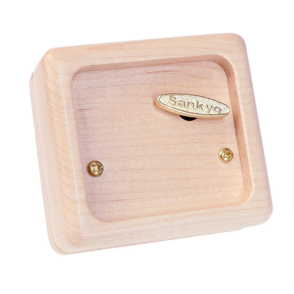 Handmade Wooden Happy Birthday  Music Box