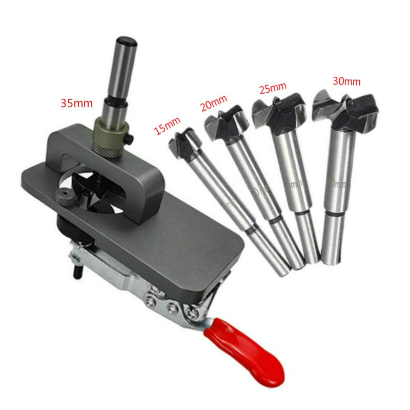 15mm-35mm Cup Style Hinge Jig Boring Hole Drill Guide