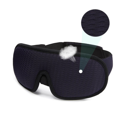 3D Sleeping Mask Block Out Light Soft Padded Sleep Mask