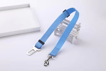Dog Cat Car Safety Belt Adjustable Leash Vehicle Seat Belt