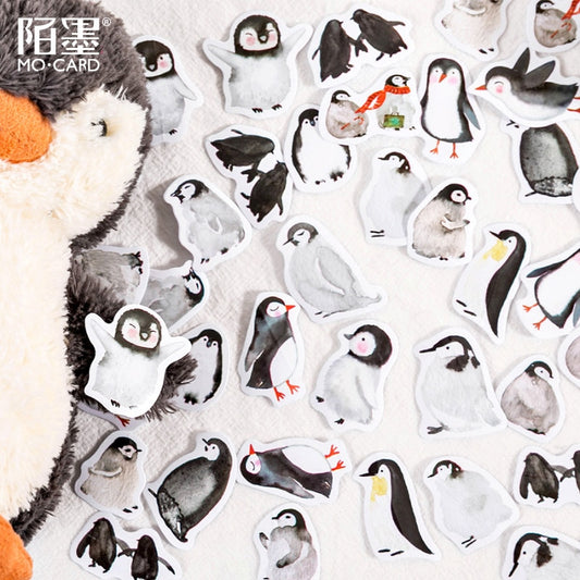 Cute Penguin Kawaii Stationery Sticker Set Cartoon