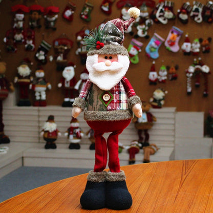 Christmas Dolls Tree Decor New Year Ornament Reindeer