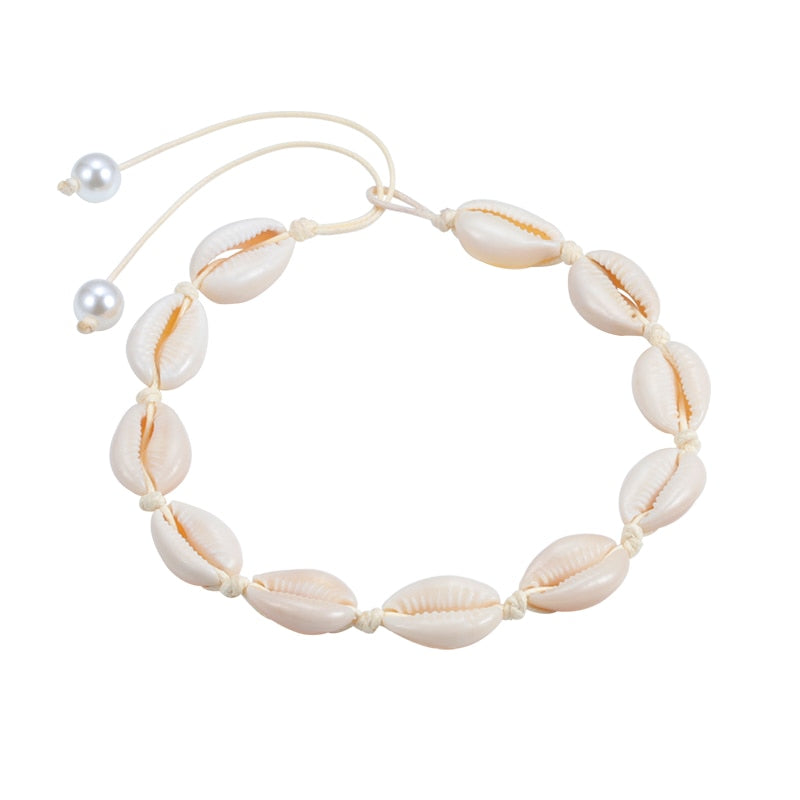 Hot Conch Seashell Necklace Women Jewelry Summer Beach Shell Choker