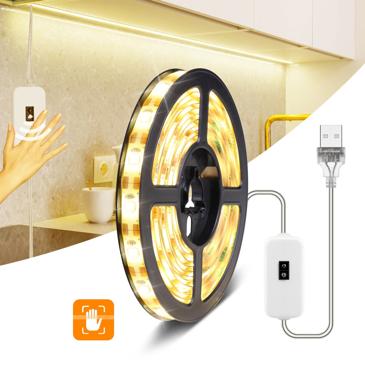DC 5V Lamp USB Motion LED Backlight LED Strip