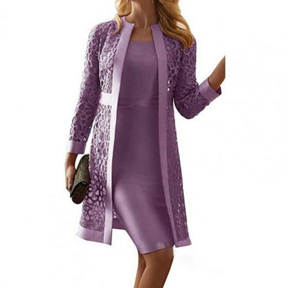 Women Dresses Outfit Cardigan Long Sleeve