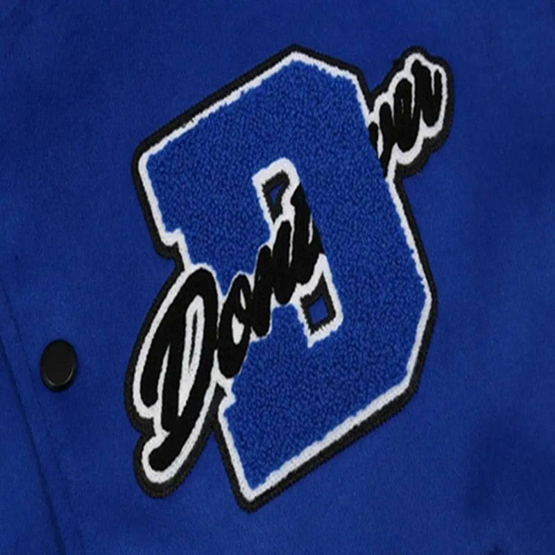 Letter embroidery men's jacket coat stitching embroidery baseball uniform