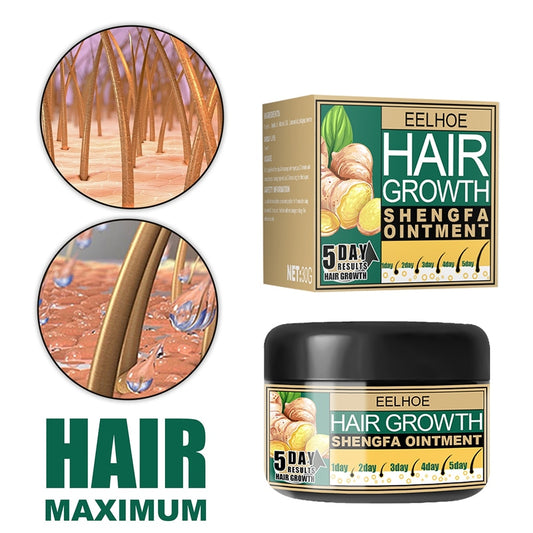 Beauty 30g Natural Ginger Hair Growth Cream Anti Hair Loss Health Product