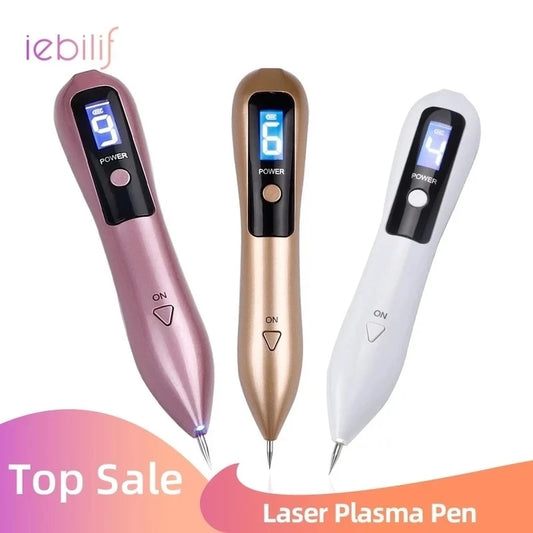Laser Plasma Pen Freckle Remover Machine LCD Mole Removal Health Product