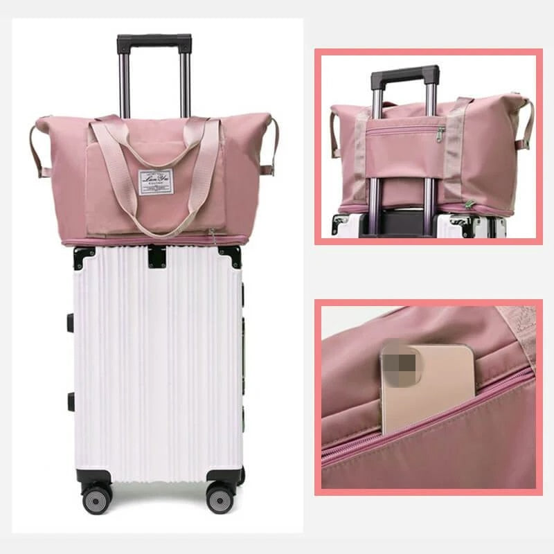 Folding Travel Bags Waterproof Luggage Tote Handbag