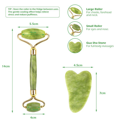Beauty Face Massager Jade Roller for Face Lifting Tools