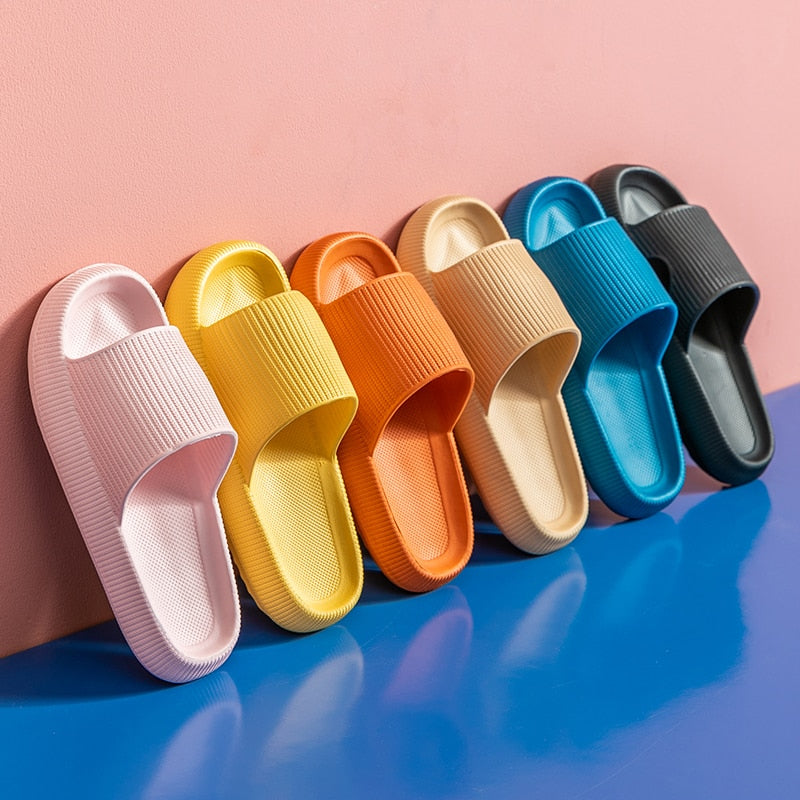 Thick Platform Home Slippers