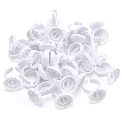 Beauty Disposable Eyelash Extension Glue Rings