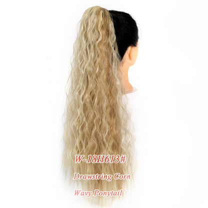 Beauty WTB Long Afro Kinky Curly Ponytail for Women