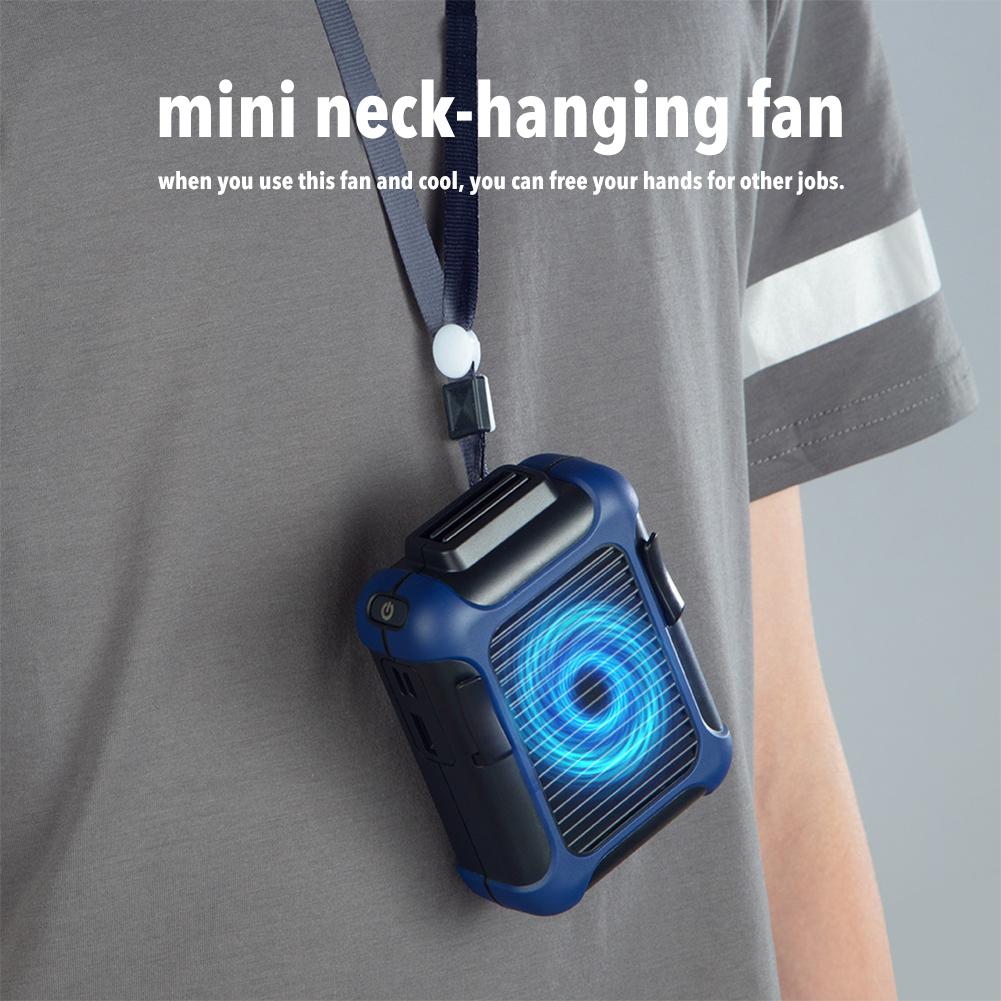 Mini Fan Waist Clip Fan Lightweight USB Rechargeable