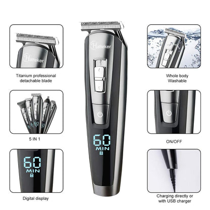 All in one men's grooming kit hair trimmer professional