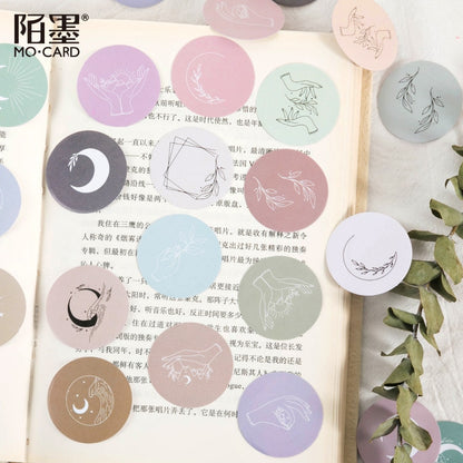 Moon River Scrapbooking Stickers Stars Moon Stickers