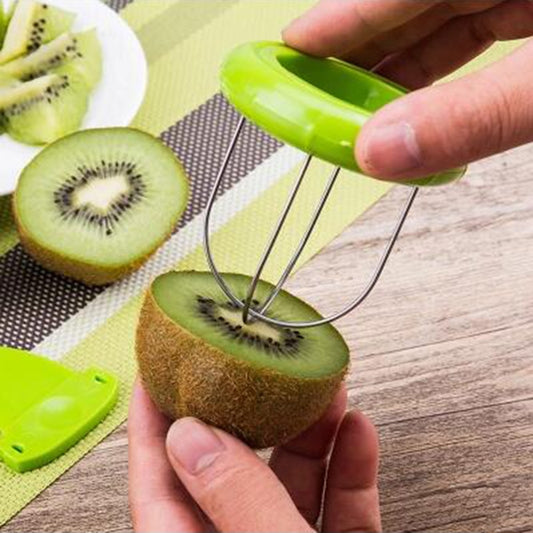 Fast Fruit Kiwi Cutter Peeler Slicer Kitchen Kiwi Peeling
