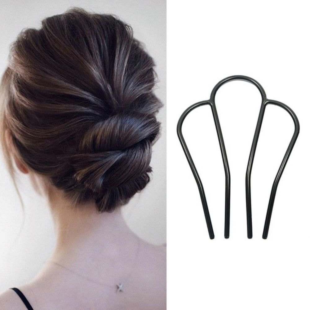 Fashion Hair Twist Styling Clip Stick Bun Maker