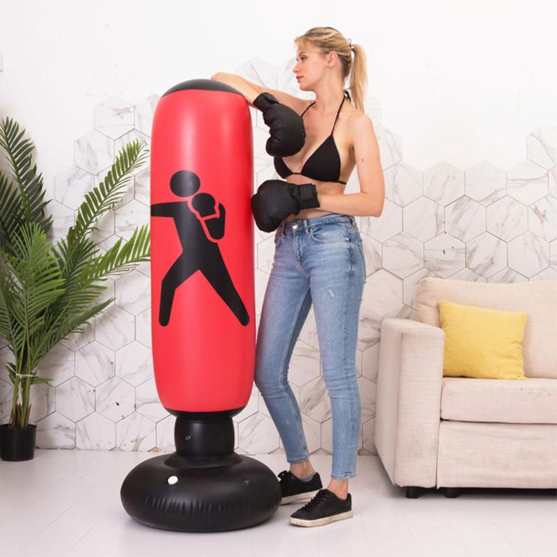 Sandbag Inflatable Boxing Column Boxing Punching Bag