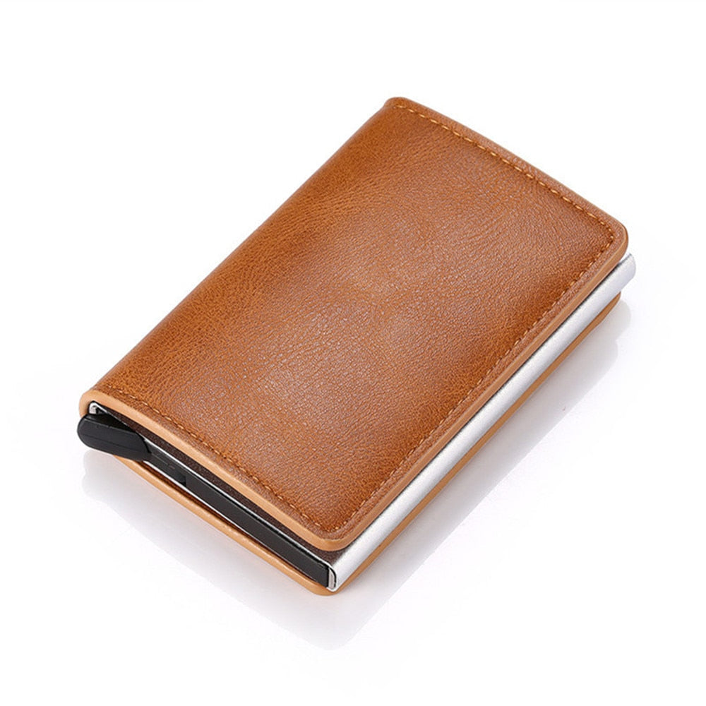 Credit Card Holder Wallet Money Clips RFID Vintage Cardholder