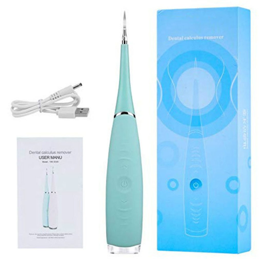 Portable Electric Sonic Dental Scaler Calculus Stains