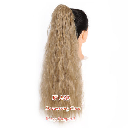 Beauty WTB Long Afro Kinky Curly Ponytail for Women