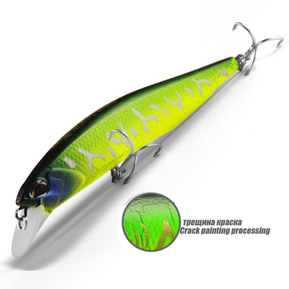 Model fishing lures hard bait 14color for choose minnow