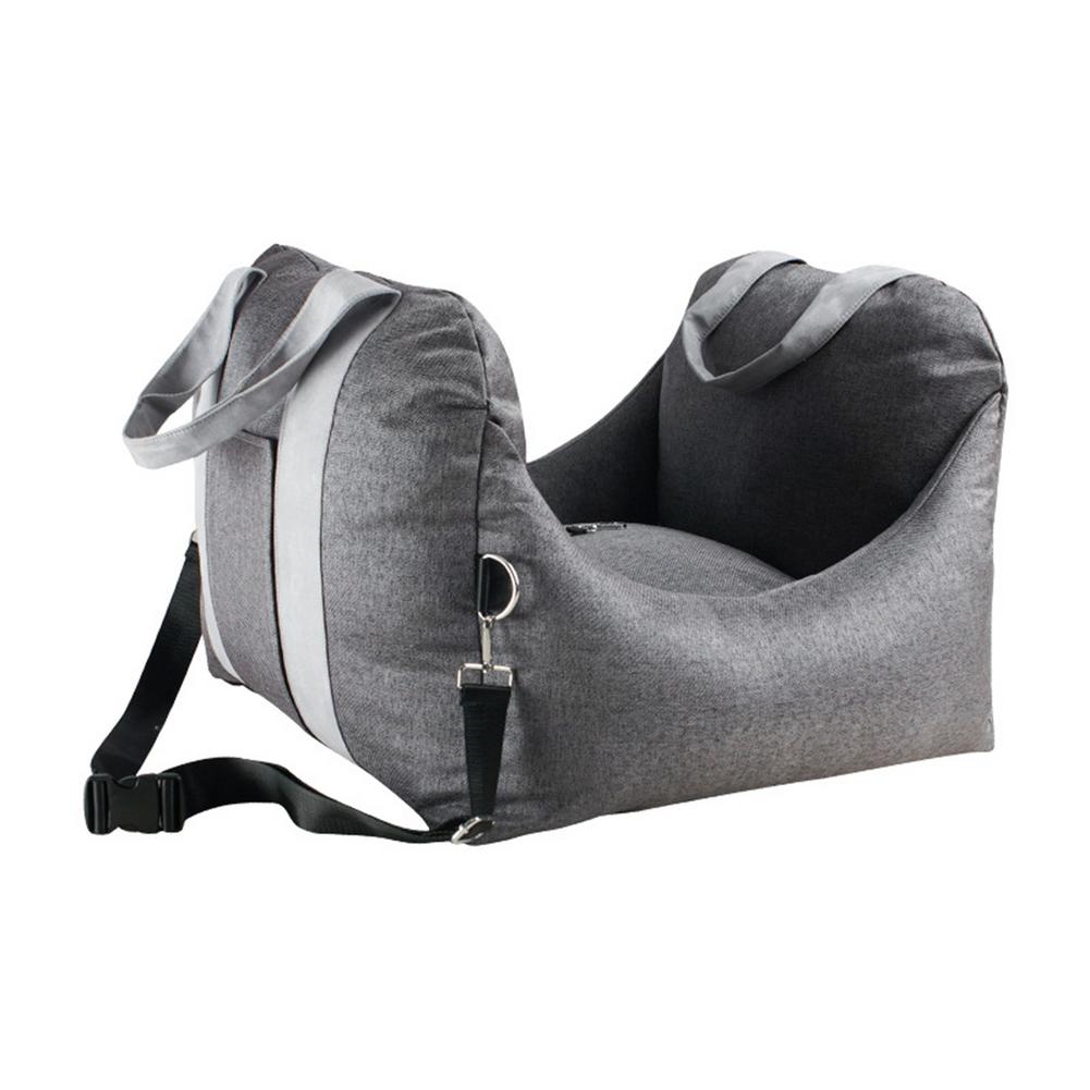 Dog Car Seat Travel Pet Booster Seat With Handles
